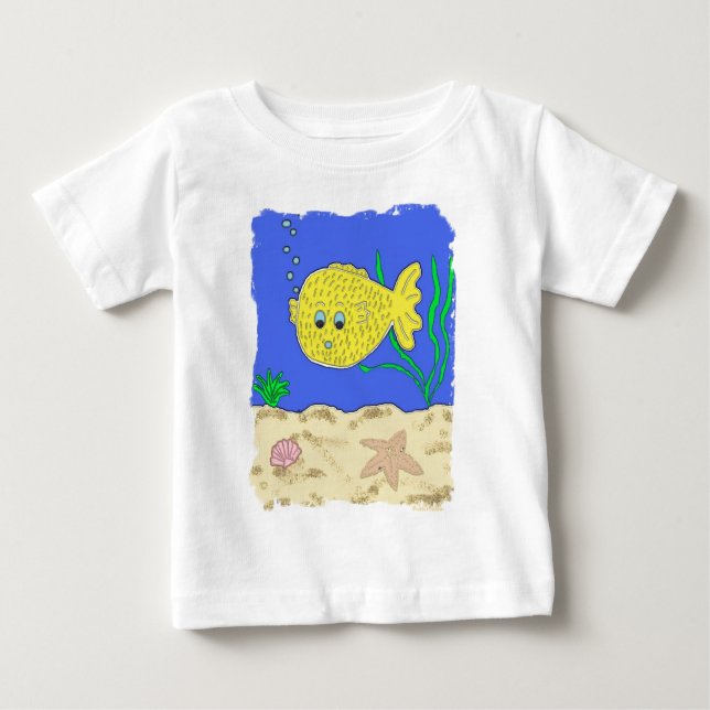 T-shirts Borbulha o Blowfish (Frente)
