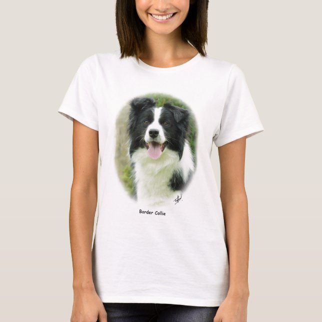 T-shirts Border collie 9A14D-19 (Frente)