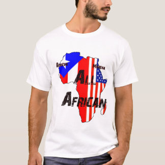 T-shirts Boricua, Morena, todo o africano - Tshirt - homens