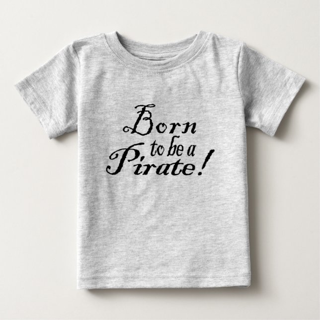 T-shirts BornToBeIrate,InfantShirt (Frente)