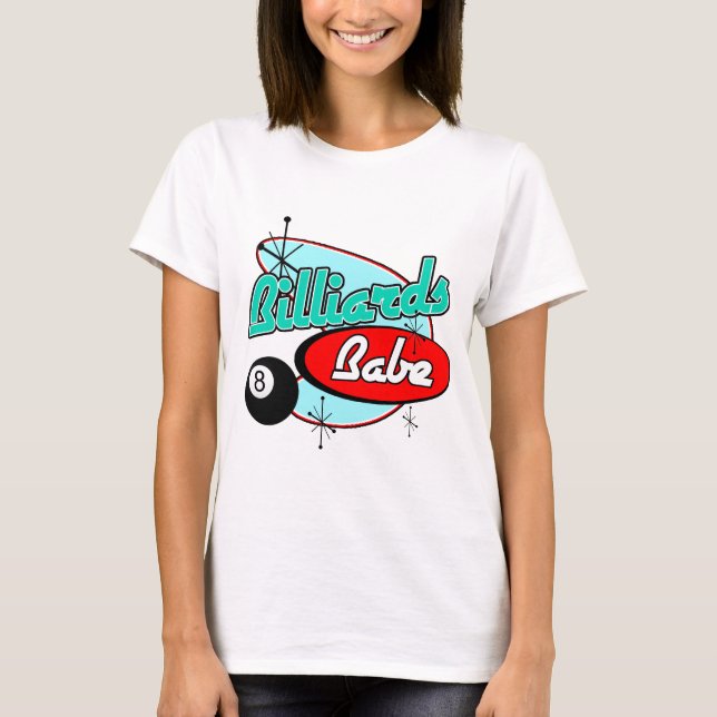 T-shirts Borracho de Billards (Frente)