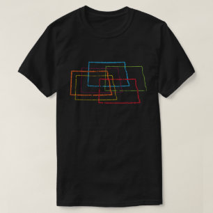 T-shirts borrão do orgulho do dakota do norte