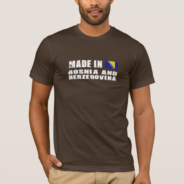 T-SHIRTS BÓSNIA E HERZEGOVINA (Frente)