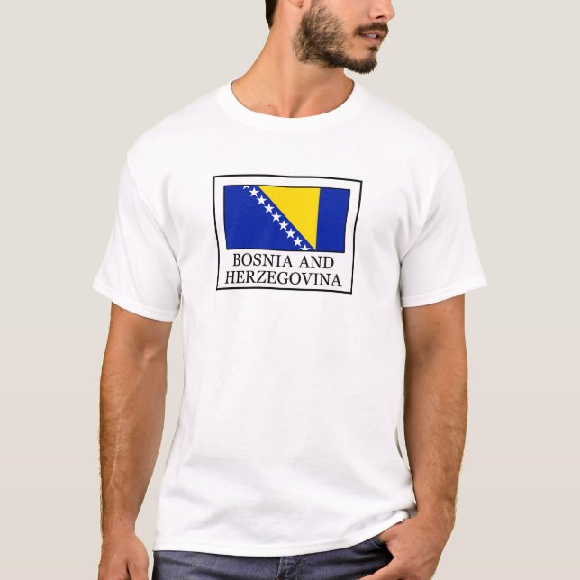 T-shirts Bósnia e Herzegovina (Frente)