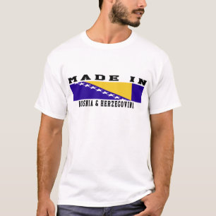 T-shirts Bósnia & Herzegovina feitas no design