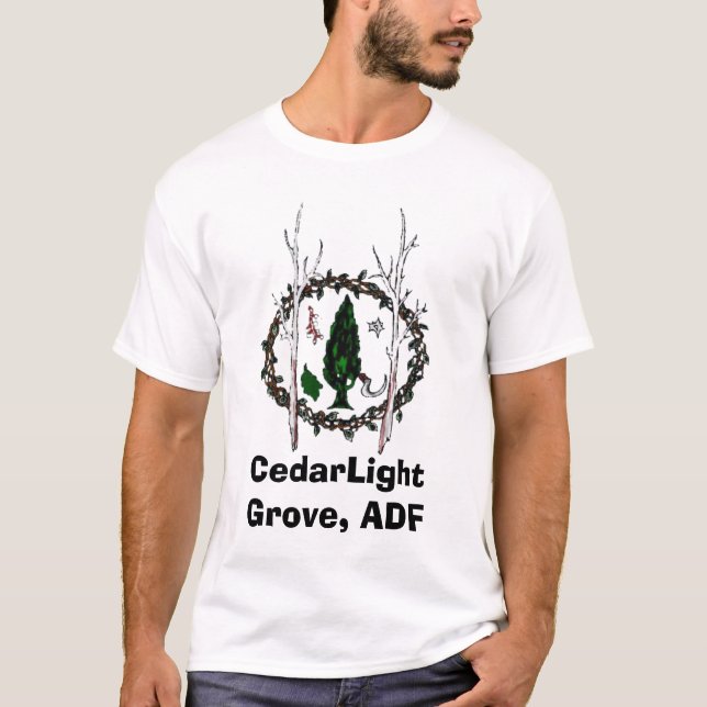 T-shirts Bosque de CedarLight, ADF (Frente)
