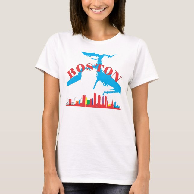 T-shirts Boston (Frente)