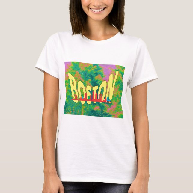 T-shirts Boston (Frente)