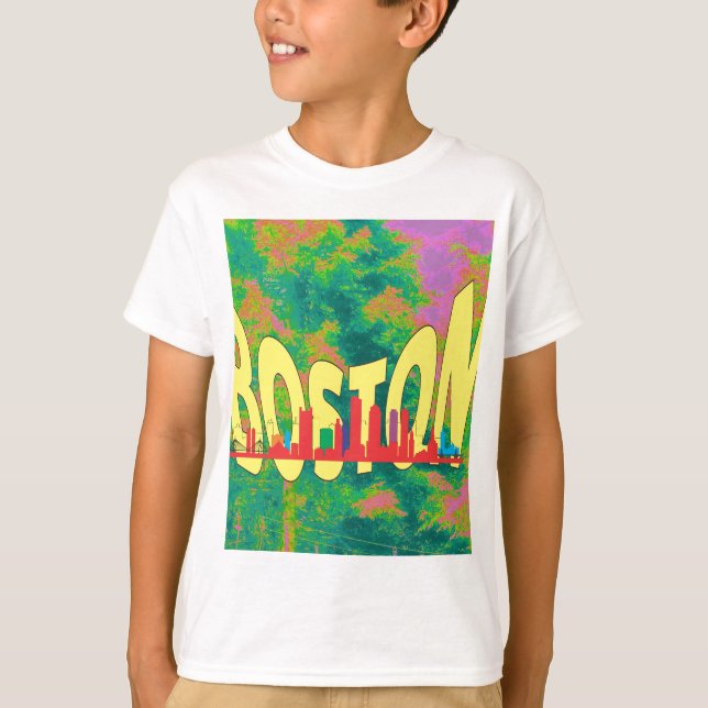 T-shirts Boston (Frente)