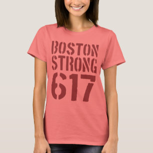 T-shirts Boston 617 fortes