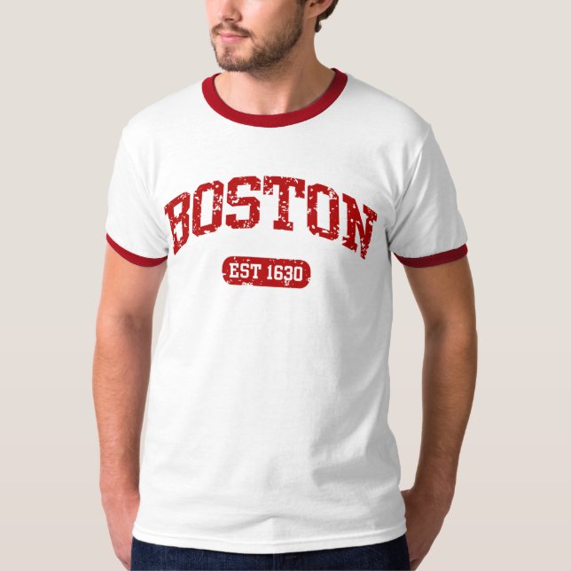 T-shirts Boston Est 1630 (Frente)