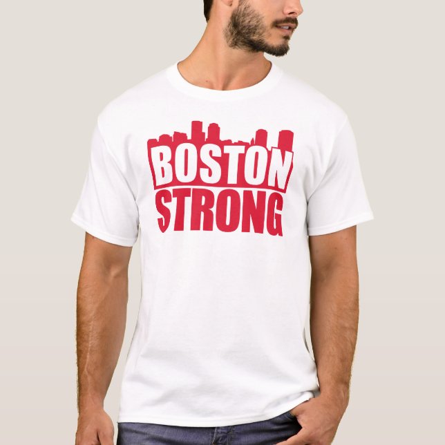T-shirts Boston forte (Frente)