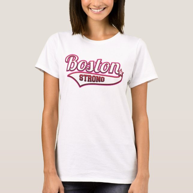 T-shirts Boston forte (Frente)