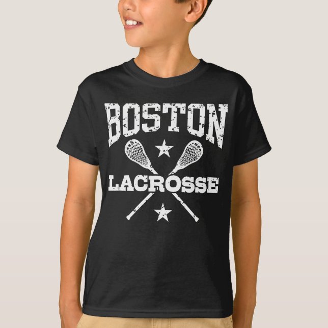 T-shirts Boston Lacrosse (Frente)