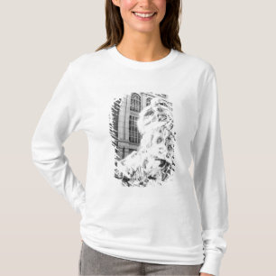 T-shirts Boston, MA EUA, Corredor na Maratona de Boston em 