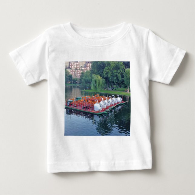 T-shirts Boston Swan Boats (Frente)