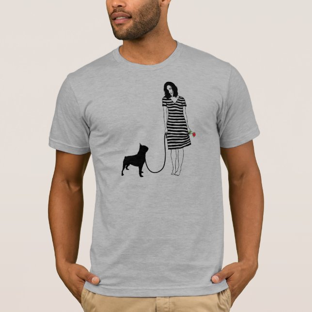 T-shirts Boston Terrier (Frente)