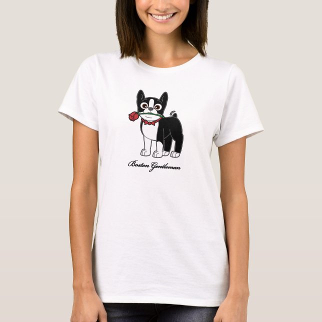 T-shirts Boston Terrier (Frente)