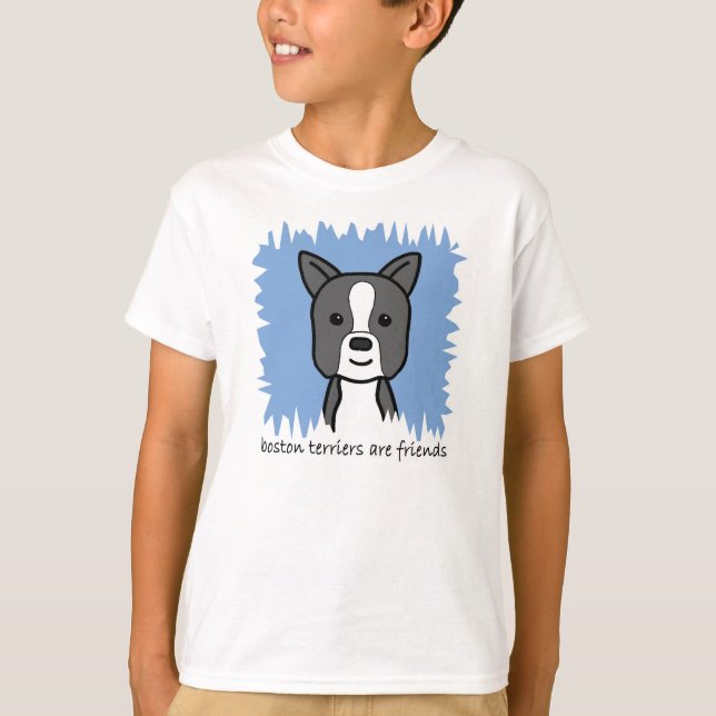 T-shirts Boston Terrier (Frente)