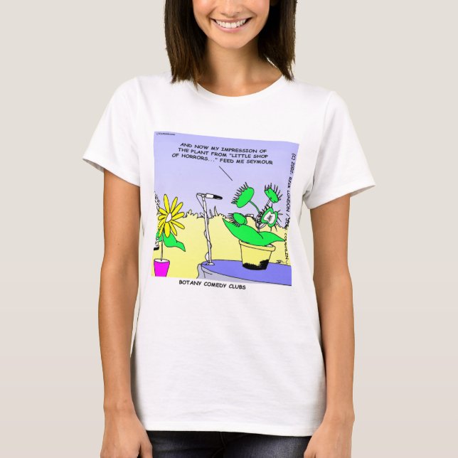 T-shirts Botany Standuans Comedians Engraçado (Frente)