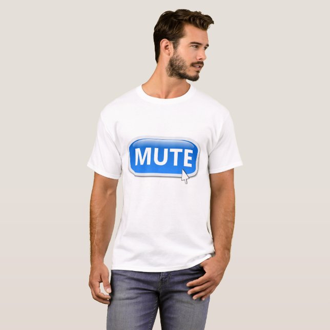 T-shirts Botão mudo (Frente Completa)
