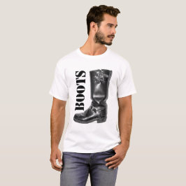 T-shirts BOTAS! A bota clássica do engenheiro da
