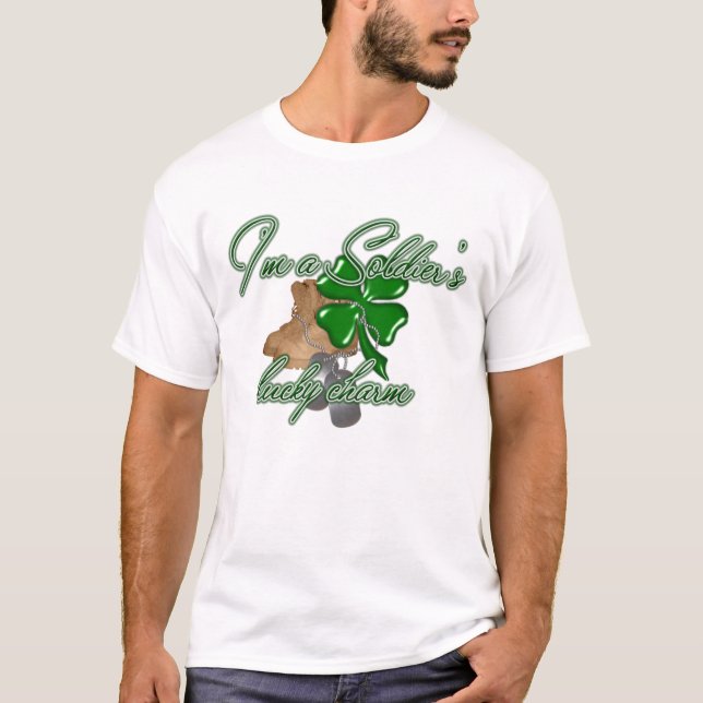 T-shirts Botas de deserto afortunadas do encanto dos (Frente)