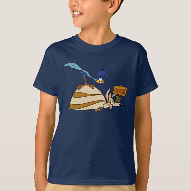 T-shirts Boulder WILE E. COYOTE™ e ROAD RUNNER™ (Frente)
