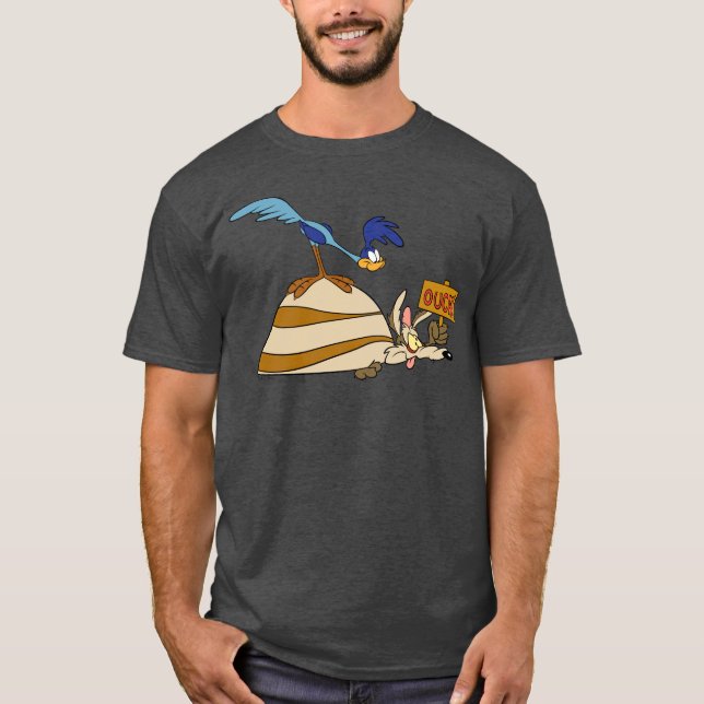T-shirts Boulder WILE E. COYOTE™ e ROAD RUNNER™ (Frente)