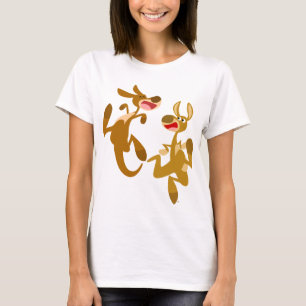 T-shirts Bouncy Kangaroos, Bouncy de Cartoons Bonitos