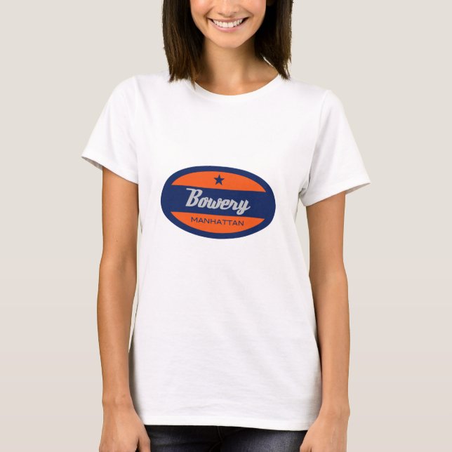 T-shirts Bowery (Frente)