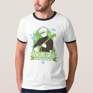 T-shirts Bowling Green, alguém conseguiu viver aqui - banj