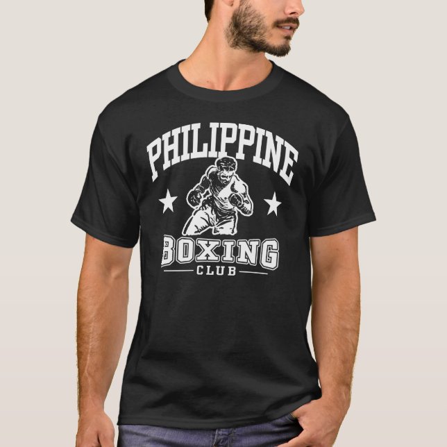 T-shirts Boxing Filipinas (Frente)