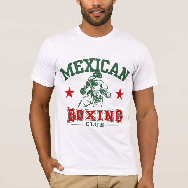 T-shirts Boxing mexicano (Frente)