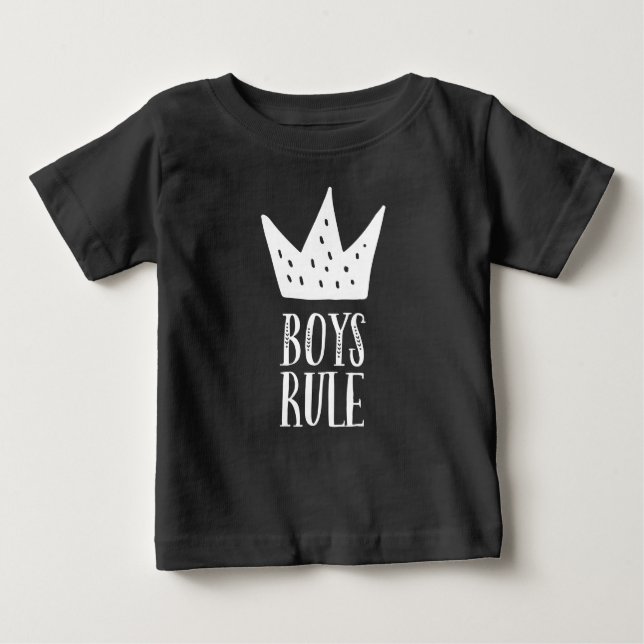 T-shirts Boys rule (Frente)