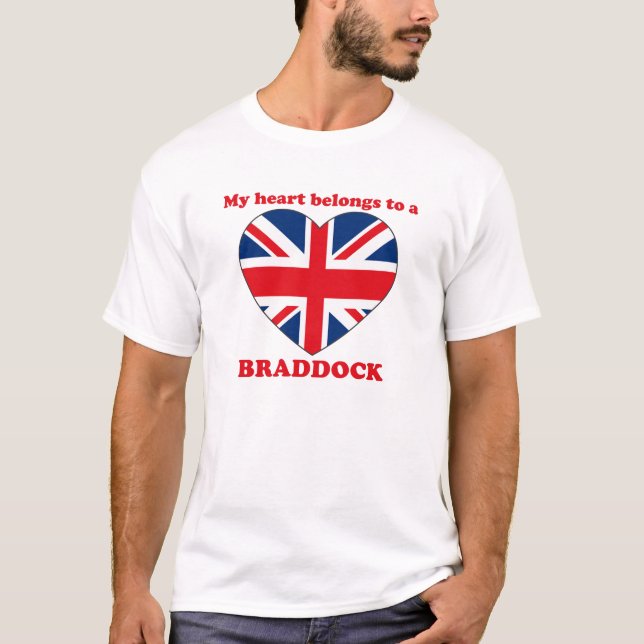 T-shirts Braddock (Frente)