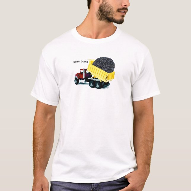 T-shirts Brain Dump (Frente)