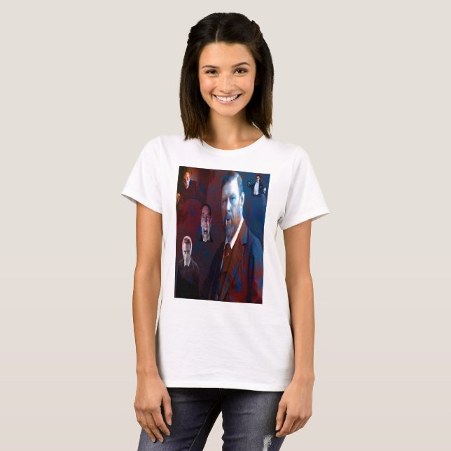 T-shirts Bram Stoker-Dracula (Frente Completa)