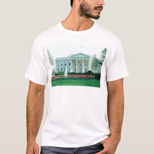 T-shirts Branco a casa branca, Washington, C.C., EUA fl