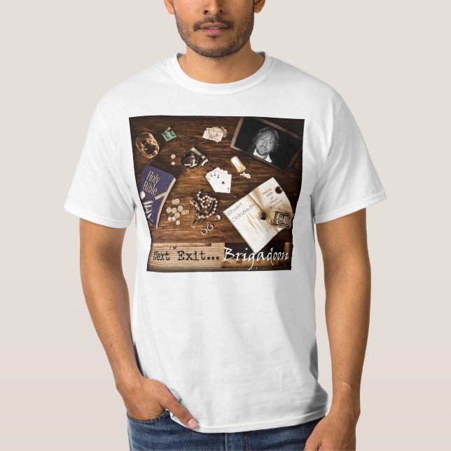 T-shirts Branco do álbum (Frente)