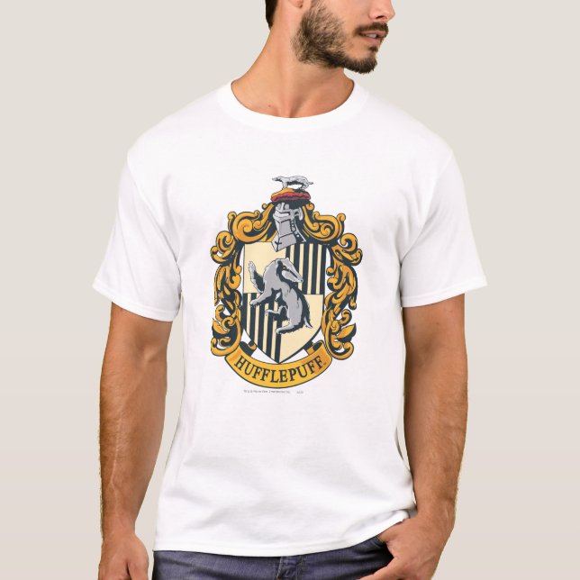 T-shirts Brasão da Hufflepuff (Frente)