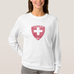 T-shirts Brasão da suiça