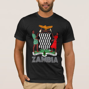 T-shirts Brasão da Zâmbia