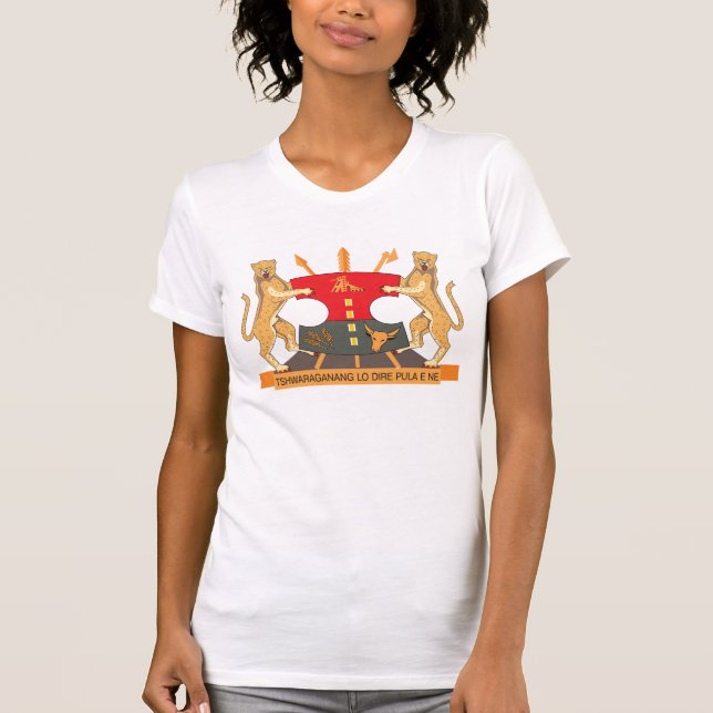 T-shirts Brasão de Bophuthatswana (Frente)