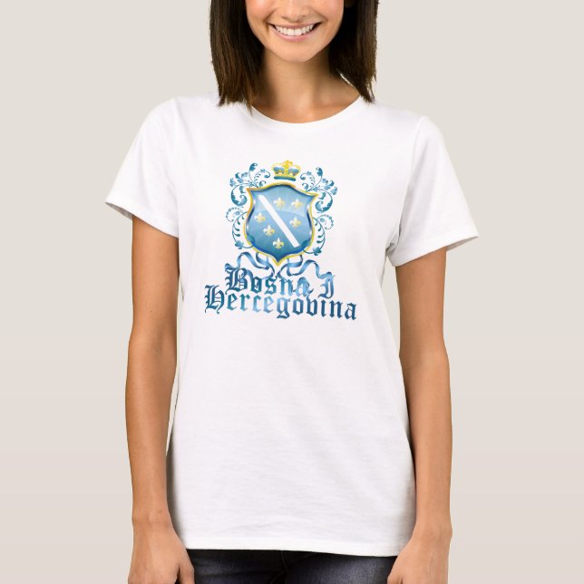 T-shirts Brasão de Bosna (Frente)