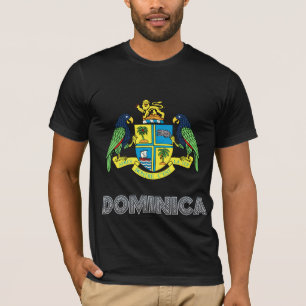 T-shirts Brasão de Dominica