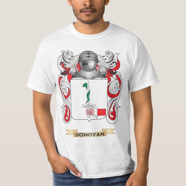 T-shirts Brasão de Donovan (Frente)
