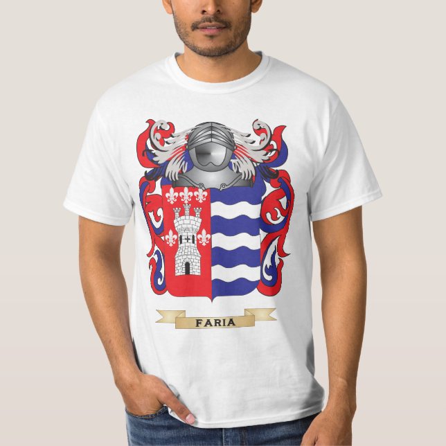 T-shirts Brasão de Faria (Frente)