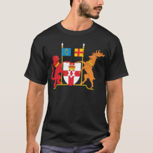 T-shirts Brasão de Irlanda do Norte