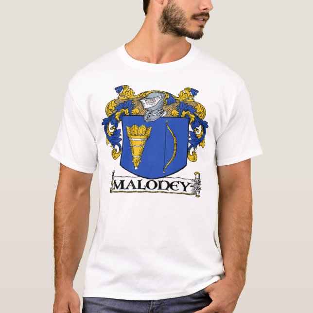 T-shirts Brasão de Maloney (Frente)